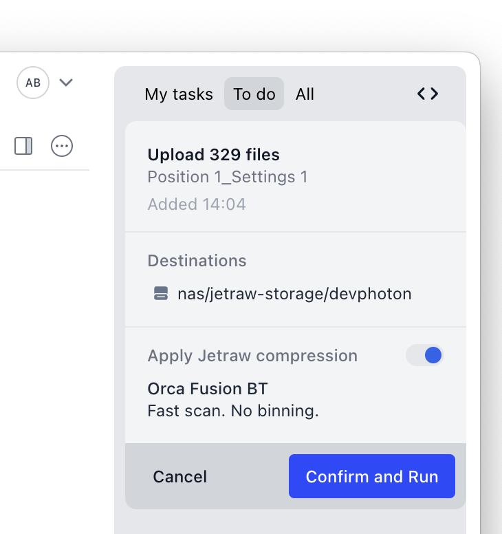 Files window ingestion